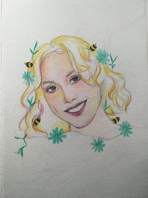 Matahom (Colored Pencils on Sketch Paper)